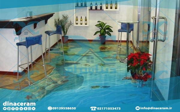 کاشی آشپزخانه سه بعدی و انواع آن