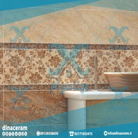 فروش عمده و استثنایی انواع کاشی و سرامیک پشت روشویی